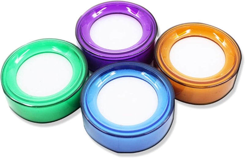 Muloo Finger Wet Sponge Cup Finger Moistener for Counting Currency Paper Money Bill Random Color Office Stationery Supplies Wet Sponge for Fingers Counting Money - Image 5